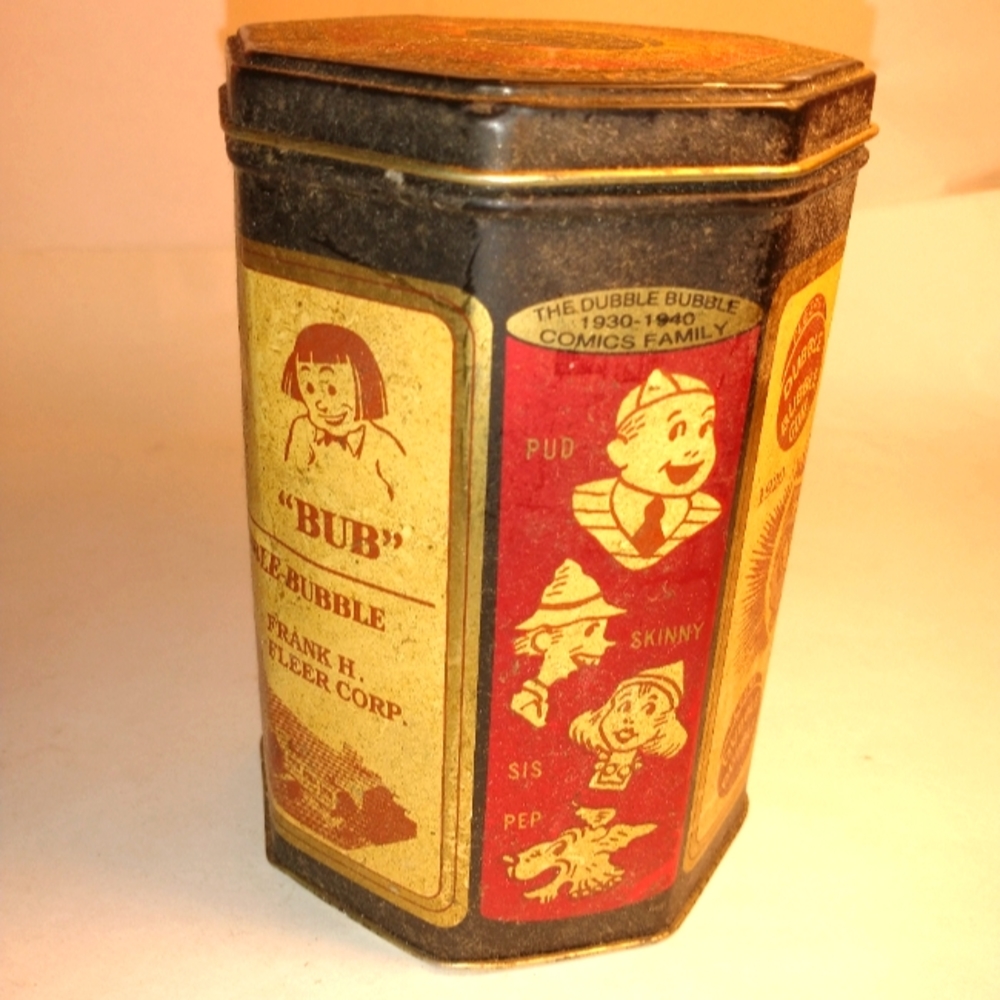 Vintage Bubble gum tin.